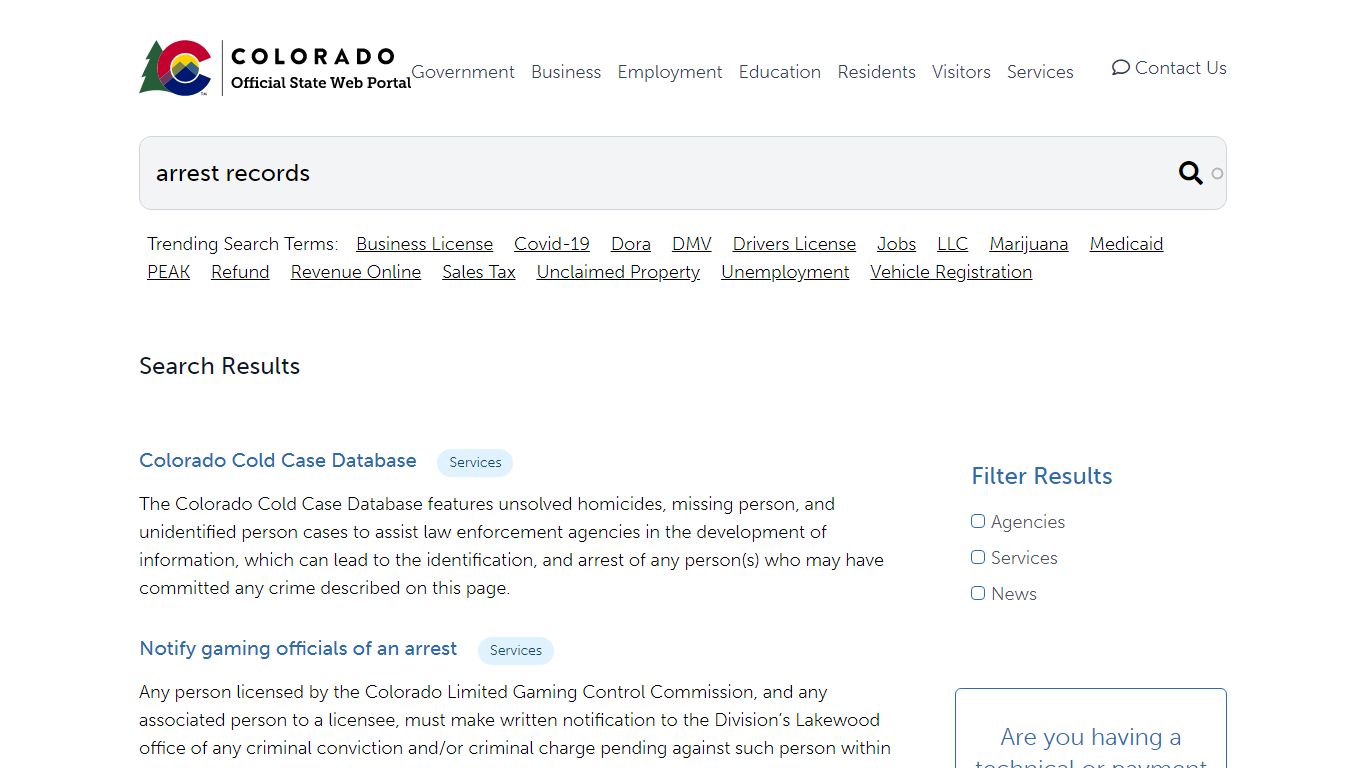 Search | Colorado.gov